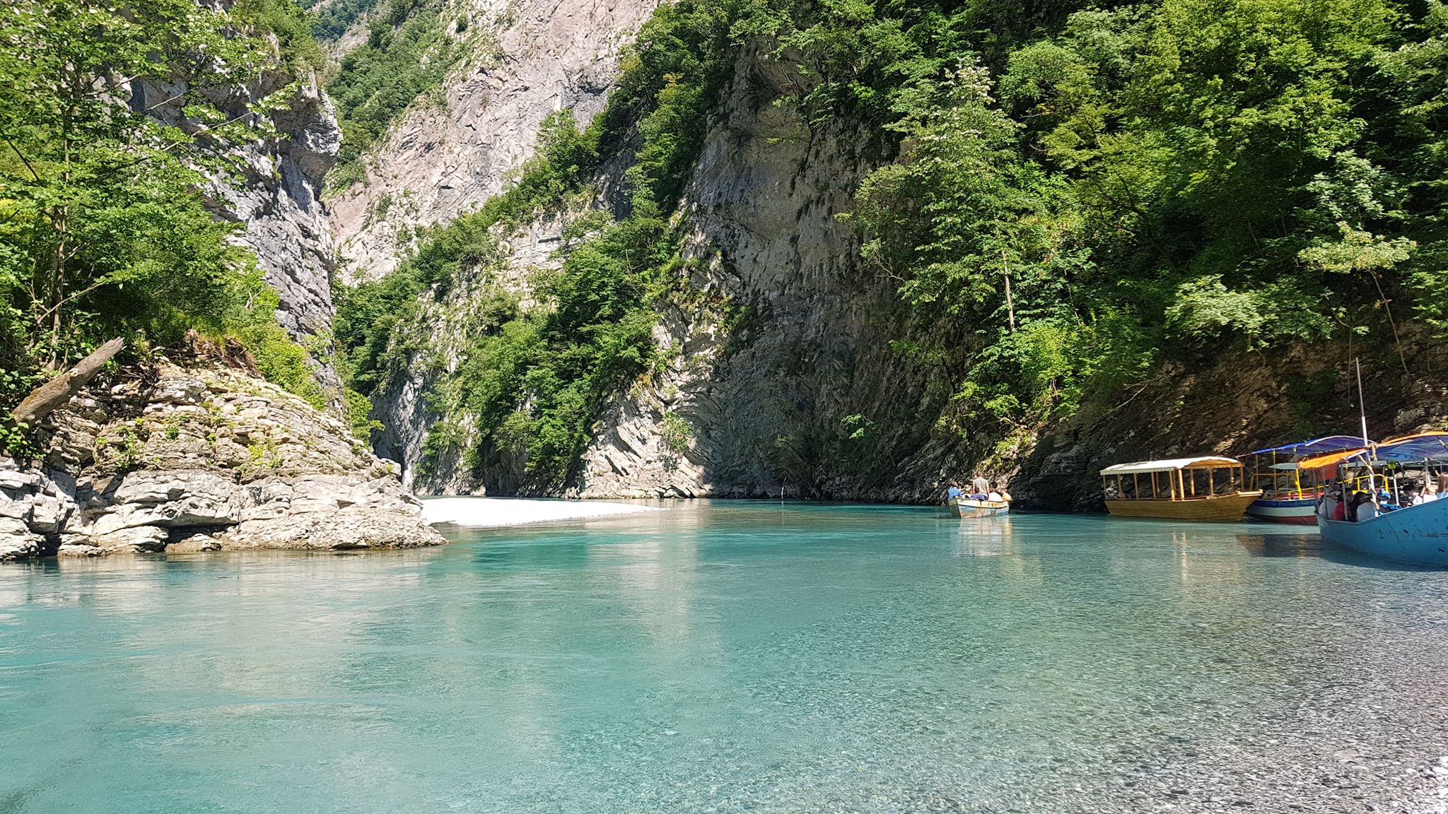 Shala river and Koman Lake